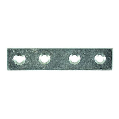 TIMCO Mending Plate - BZP 75 x 16 Silver Pack 4