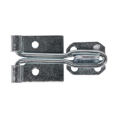 TIMCO Wire Pattern Hasp-Staple Zinc 4" Silver Pack 1