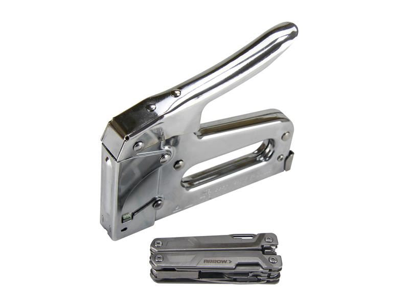 ARR AT50 Staple Gun with FREE Multi Tool