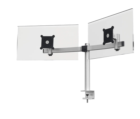 Durable Monitor Mount PRO for 2 Screens | Desk Clamp Attachment