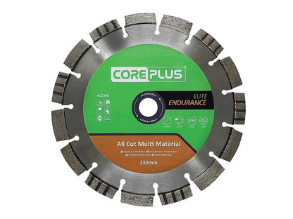 CorePlus CORDBAC230E AC230E Elite All Cut Multi-Material Diamond Blade 230mm