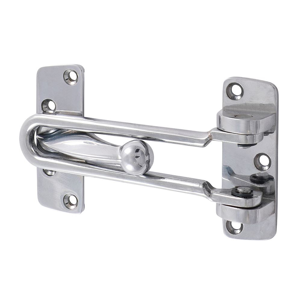 TIMCO Door Restrictor Pol Chrome 107mm Pack 1
