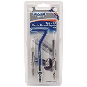 Draper M6X1.0 THREAD REPAIR KIT 21715 Metric Thread Repair Kits