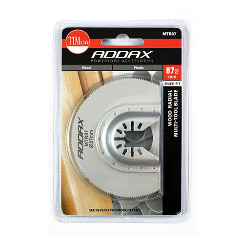 TIMCO MTool Blade Radial Fine Dia. 87mm Pack 1