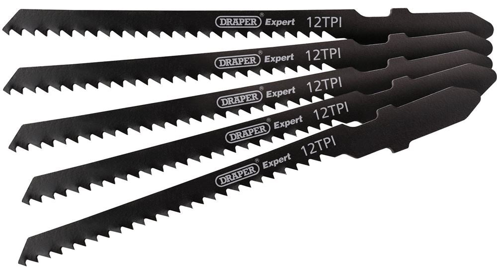 DRAPER 81723 - DT119BO 83mm Jigsaw Blades (5 Piece)