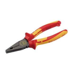 Draper 180MM COMBI PLIERS (TETHERED) 99062 99062 VDE Combination Pliers