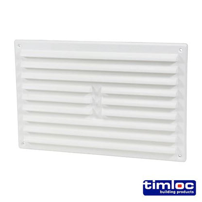 TIMCO Louvre Grille Vent F/Scr White 242 x 165 White Pack 1