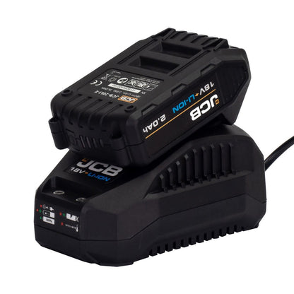JCB 21-18BLCD-2X-B Combi Drill 2.0Ah 18V Brushless Hammer Drill Driver Cordless Drill