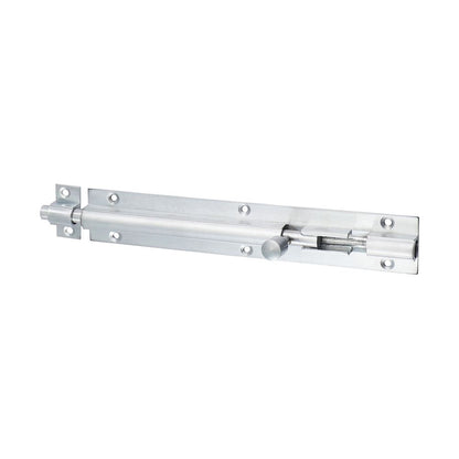 TIMCO Str. Barrel Bolt Sat. Chrome 150 x 25mm Pack 1