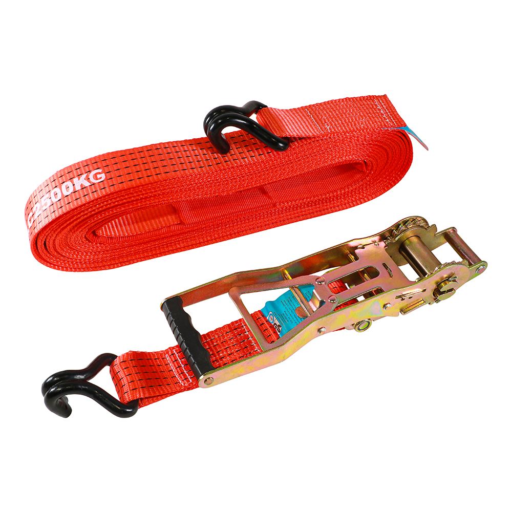 TIMCO J Hook Ratchet Straps HD 15m x 50mm Pack 1