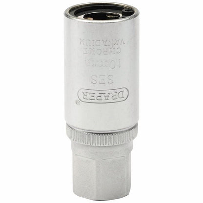 58710 Draper Stud Extractor, 10mm YSES-3 Socket 1/2 Stud Extractor Sockets Professional Trade DIY Workshop Garage Use