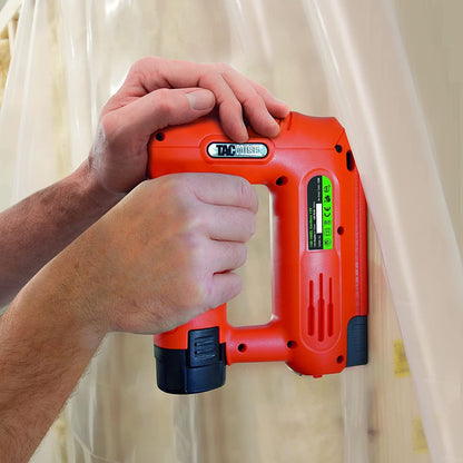 Tacwise 1586 140-180EL Cordless 12V Staple/Nail Gun with Bag 200 Staples/Nails – Professional Trade Stapling & Fixing Tool