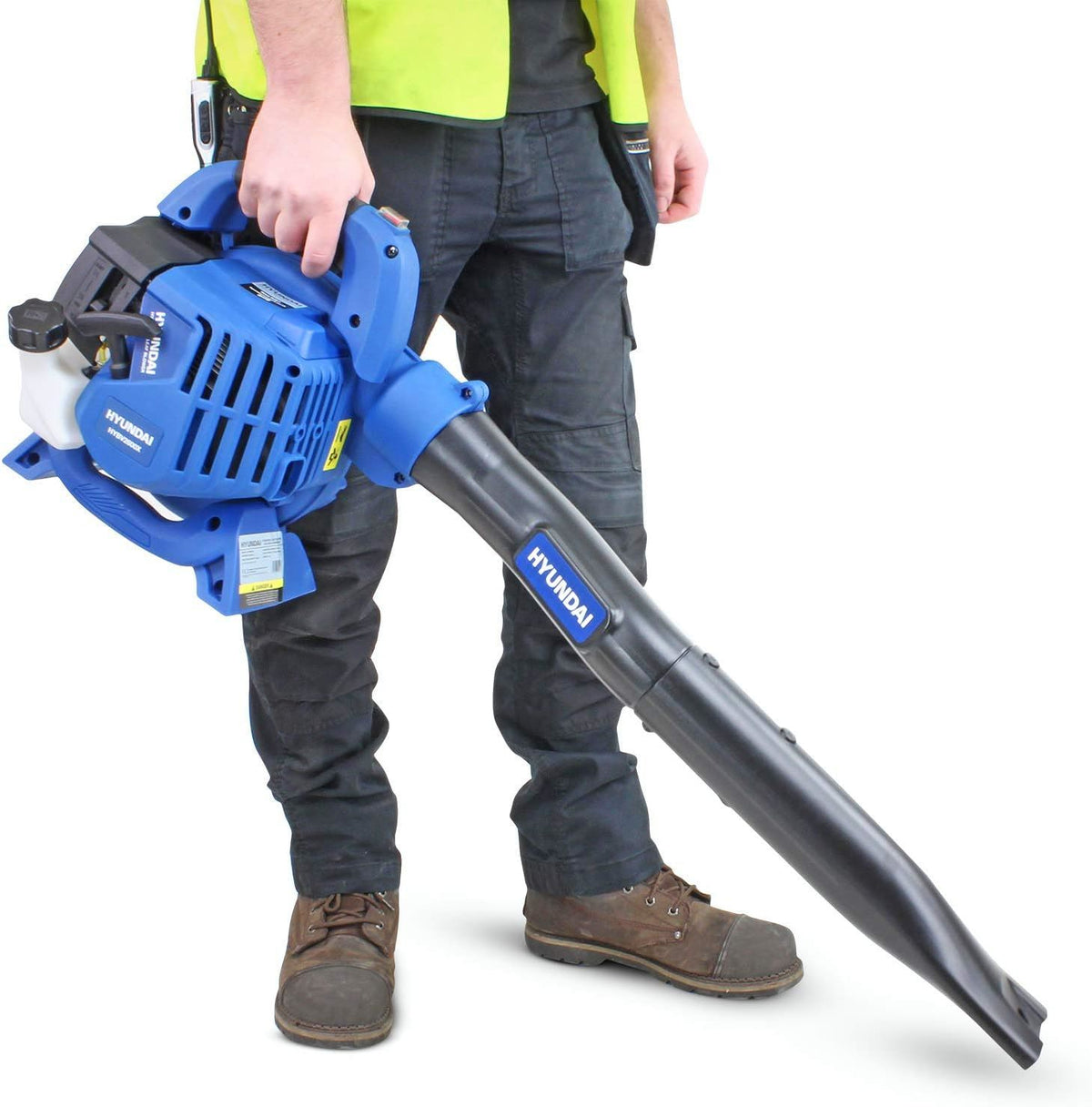 Hyundai HYBV2600X Petrol Leaf Blower 26cc 2-Stroke 3 in 1 Garden Vac