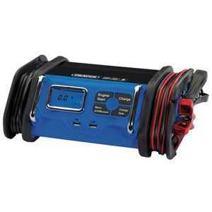 Draper 20A 12V CHARGER / 50A START 70807 70807 12V Battery Starter Charger, 20A
