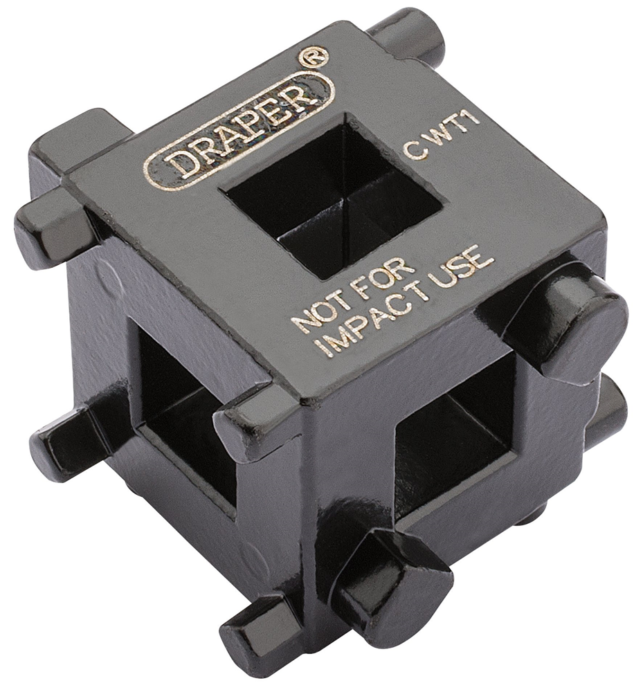 Draper CALIPER WIND BACK TOOL 52334 3/8" Sq. Dr. Rear Brake Caliper Wind Back Cube