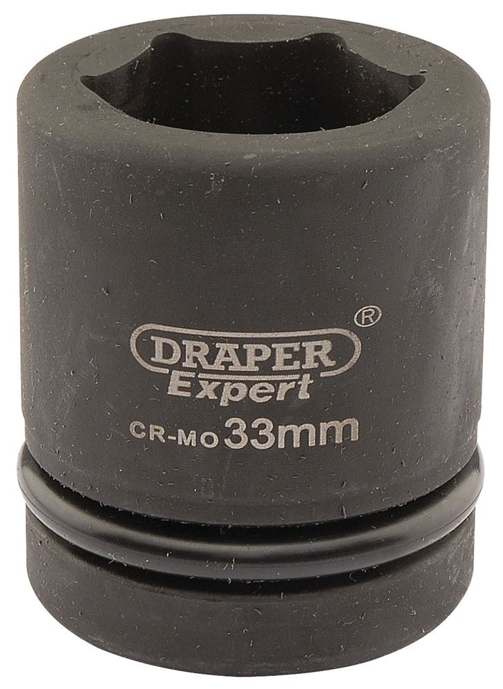 Draper 33MM IMPACT SOCKET 1DR 05113 HI-TORQÂ® Metric Impact Sockets, 1" Sq. Dr.
