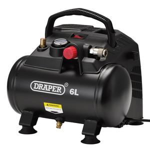 Draper 1.5HP 6L OIL FREE COMPRESSOR 02115 Electric Air Compressors