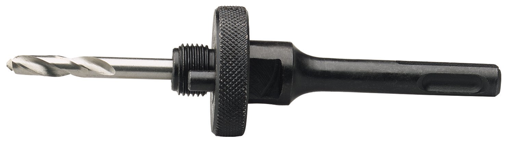Draper SDS+ Q/RELEASE ARBOR(32-150MM) 52992 52992 Quick Release SDS+ Arbor with HSS Pilot Drill for Holesaws 32 - 150mm