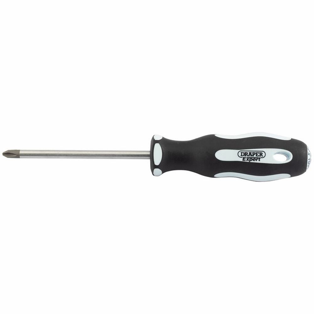 Draper NO.2X100MM CROSS S/DRIVER PKD 34992 Soft Grip Cross Slot Screwdrivers