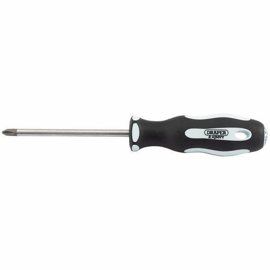 Draper NO.2X100MM CROSS S/DRIVER PKD 34992 Soft Grip Cross Slot Screwdrivers