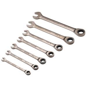 Draper 7PC RATCHETING SPANNER SET BK 51178 Draper HI-TORQÂ® Metric Ratcheting Combination Spanner Set (7 Piece)