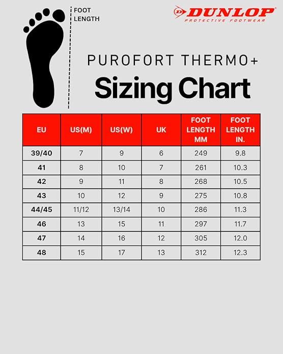 Dunlop Purofort Thermo+ Full Safety Wellington Boots – Orange & Green, S5 CI SRC, Steel Toe & Midsole, Waterproof and Cold Insulated to -50°C