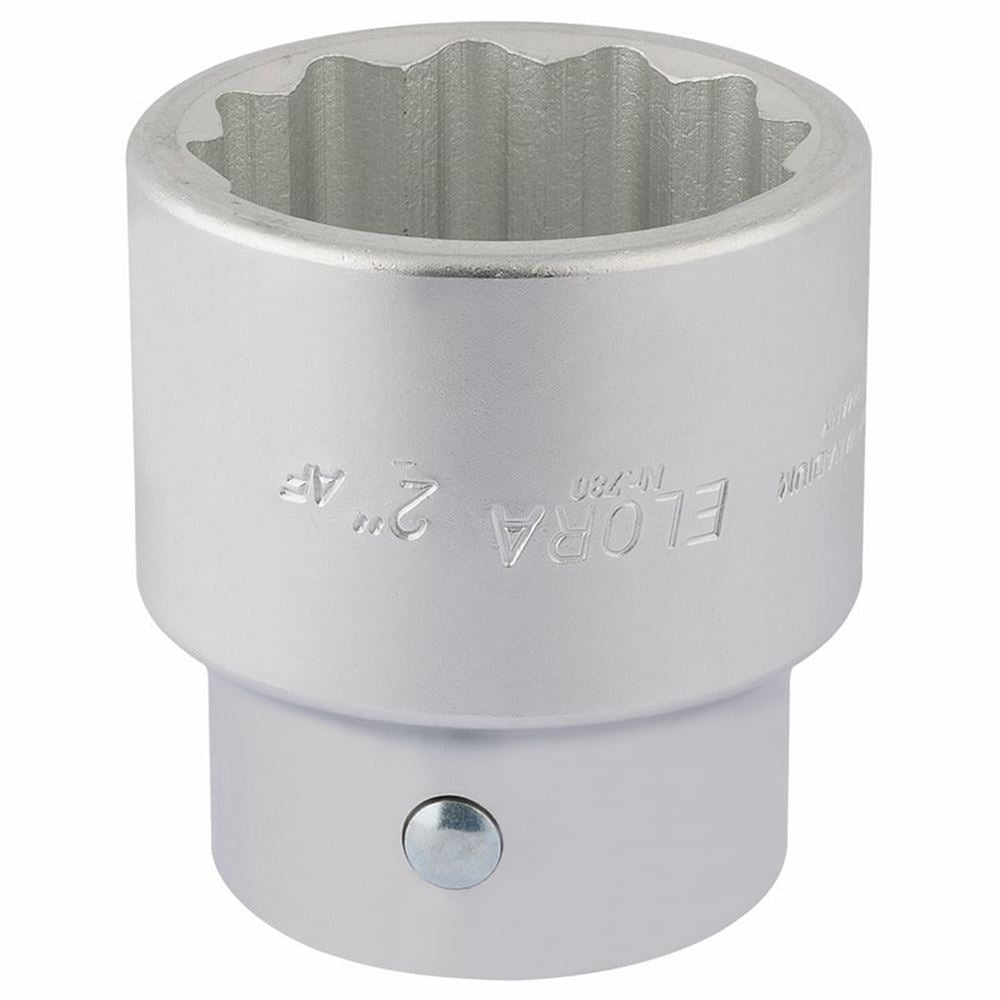 67335 Elora Elora Bi-Hexagon Socket, 2 , 1 Sq. Dr. 780A-2 1 Sockets Professional Trade DIY Workshop Garage Use