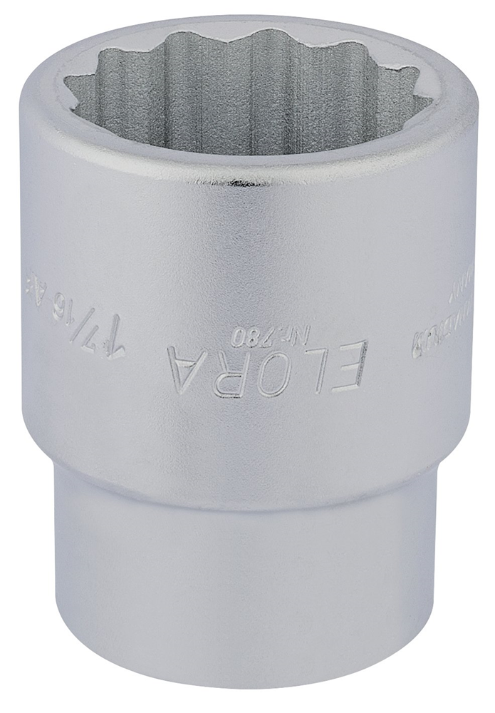 Draper 1.7/16AF BI-HEX SOCKET 1DR 53045 1" Sq. Dr. AF Bi-Hexagon Sockets