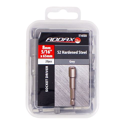 TIMCO Magnetic Socket Driver - S2 5/16 x 65 Pack 1