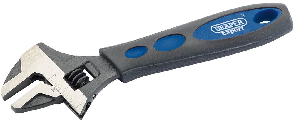 Draper 150MM ADJUSTABLE WRENCH 24893 24893 Soft Grip Adjustable Wrenches