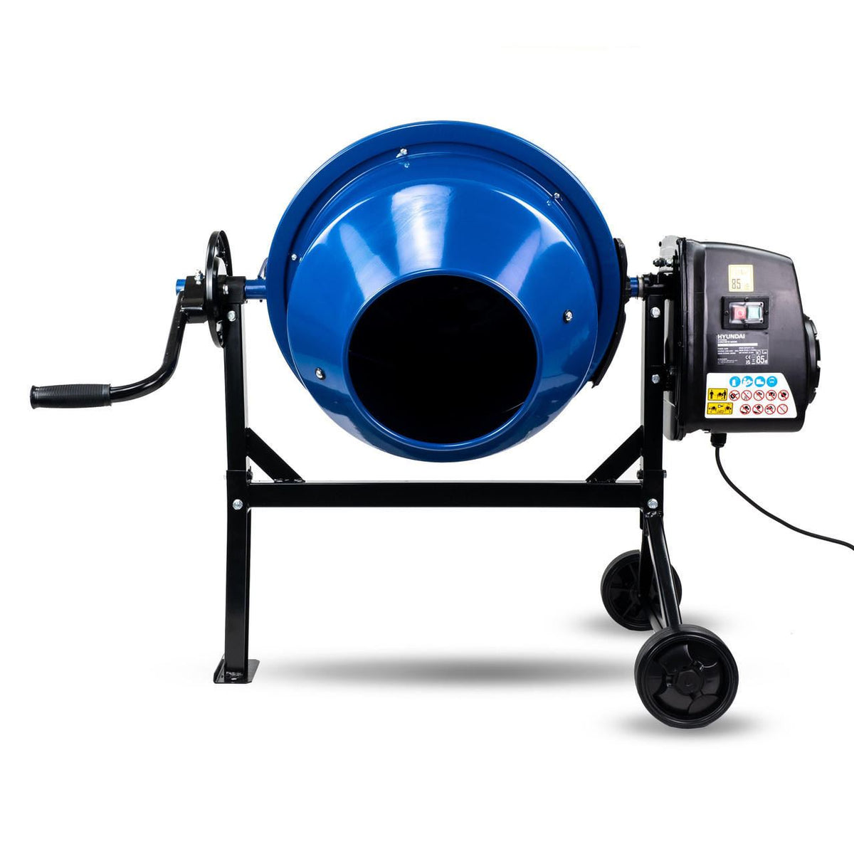 Hyundai HYCM63E Electric Cement Mixer 220W 63L 230V Concrete Mixer Building Mixer
