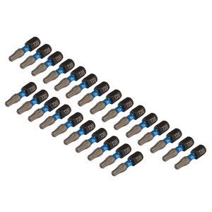 Draper T20X25MM IMPACT S/D BIT 25PK 05692 TX-STARÂ® Impact Screwdriver Bits, 1/4" Hex