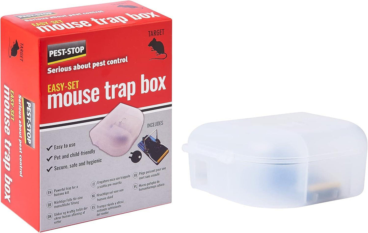 Pest-Stop(PelsisGroup) PSESMTB Easy Set Mouse Trap Box