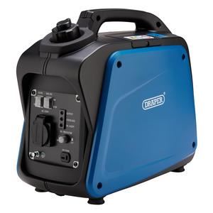 Draper 1000W INVERTER GEN (1100W MAX) 95196 95196 Petrol Inverter Generator, 1000W