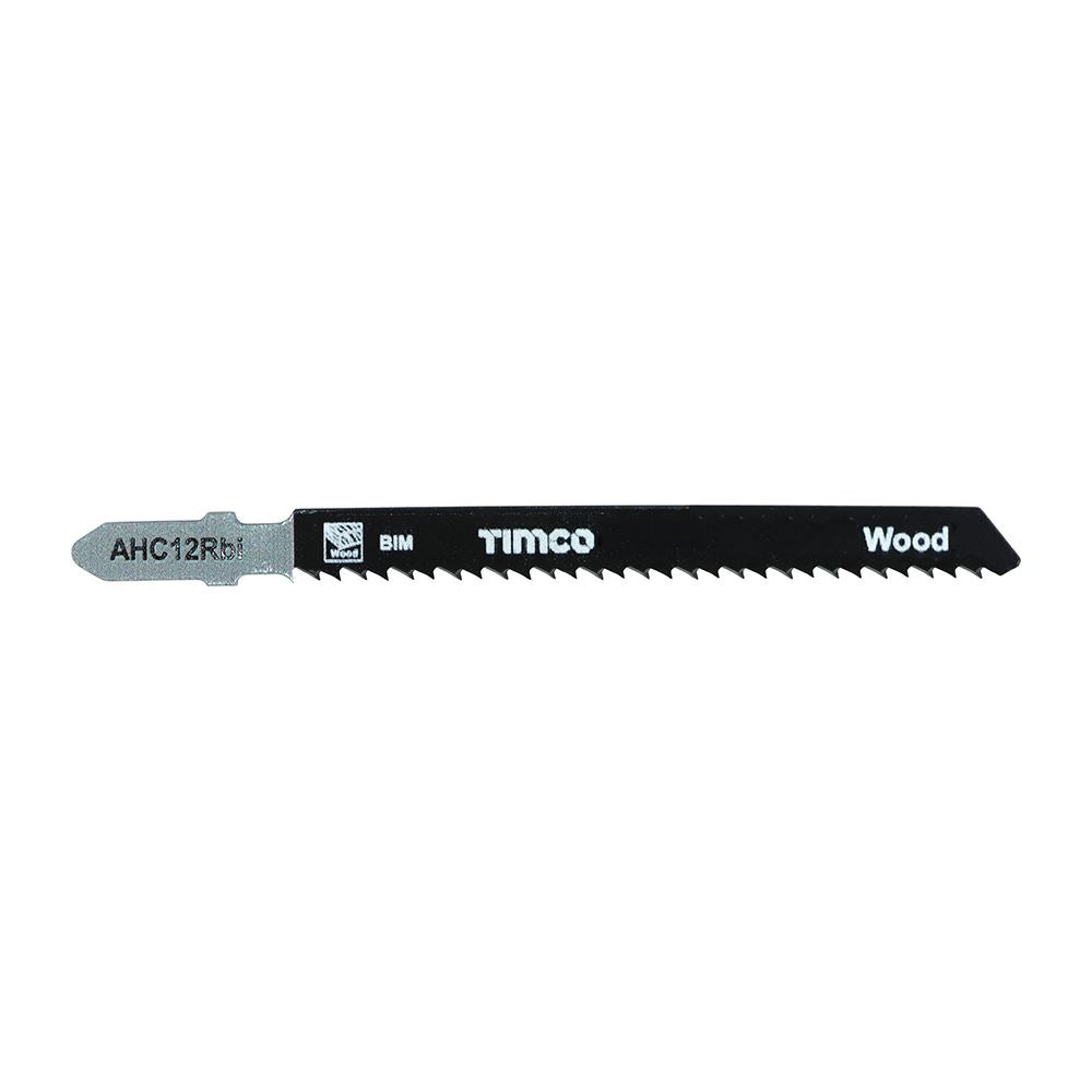 TIMCO Bi-Metal Jigsaw Blade for Wood T101BRF Pack 5