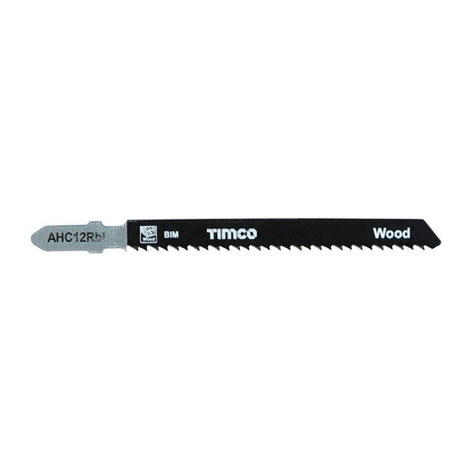 TIMCO Bi-Metal Jigsaw Blade for Wood T101BRF Pack 5