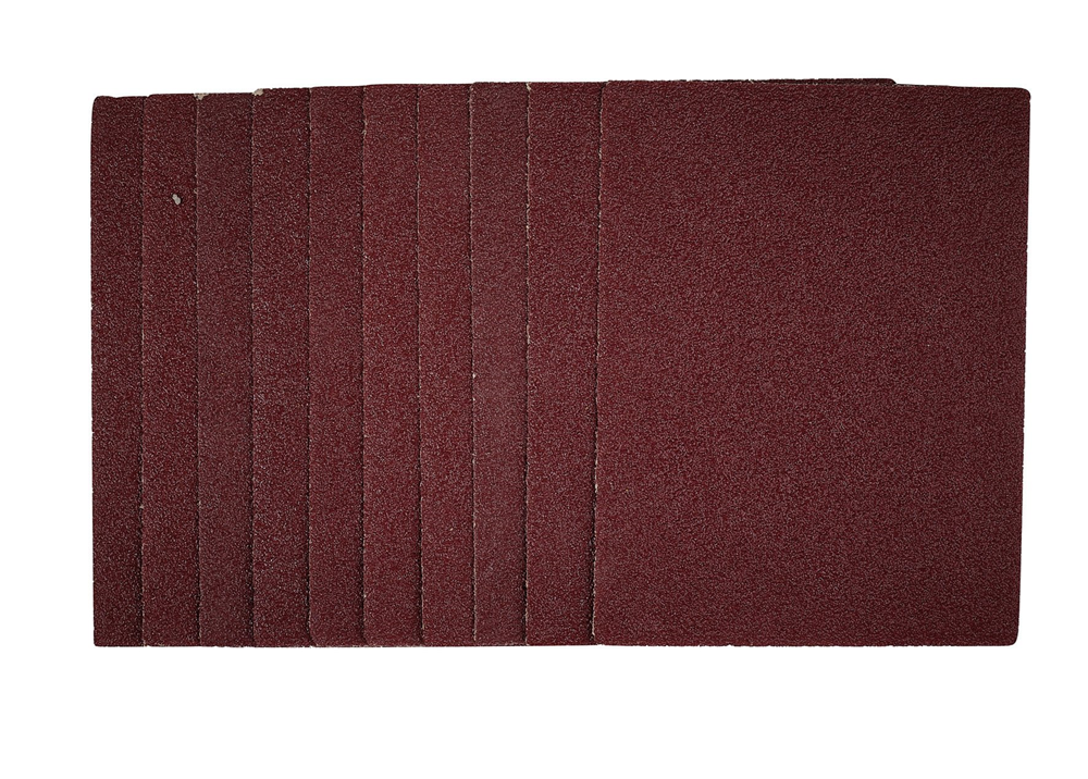 Draper SANDING SHEET 115X150MM 40G 54716 54716 1/4 Sanding Sheets, 115 x 150mm (Pack of 10)