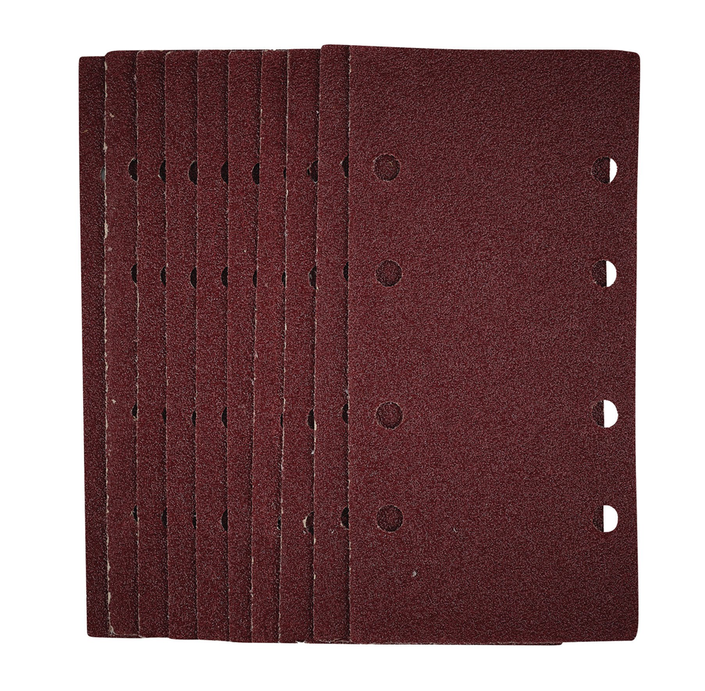 Draper SANDING SHEET 93X190MM 40G 54831 54831 1/3 Sanding Sheets with Hook and Loop, 93 x 190mm (Pack of 10)
