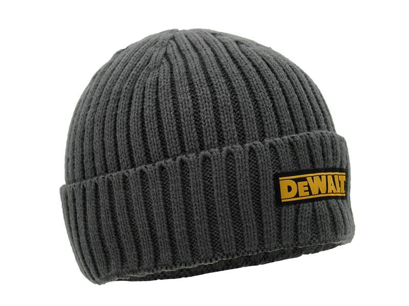 DeWalt Power Tools Indianapolis Grey Knitted Beanie Hat