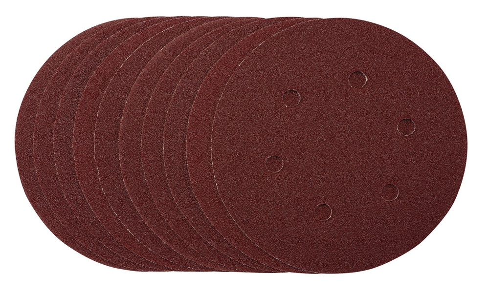 Draper 150MM SANDING DISC 80G 54888 54888 Sanding Discs, 150mm