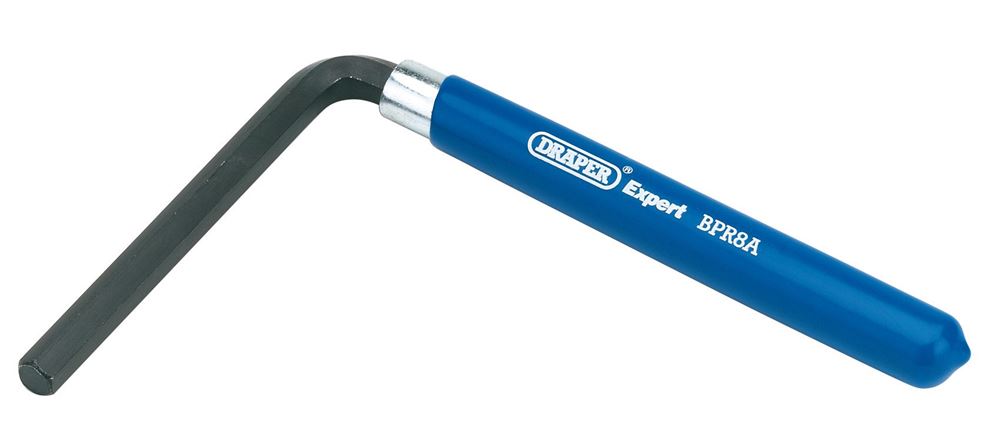 Draper BRAKE PAD KEY 8MM 68424 8mm Brake Pad Key with Handle