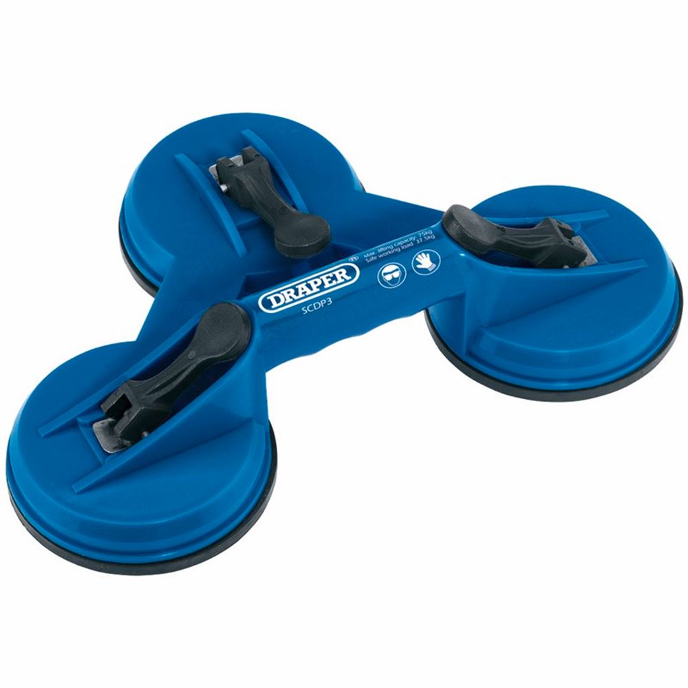 Draper TRIPLE SUCTION LIFTER 43846 Triple Suction Lifter