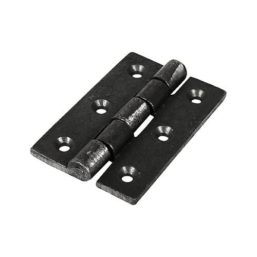 TIMCO Cast Iron Butt Hinge SELF COL. 75 x 50 Pack 2