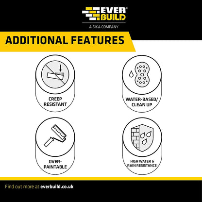 Everbuild 502 All Purpose Weatherproof Wood Adhesive, 500 ml