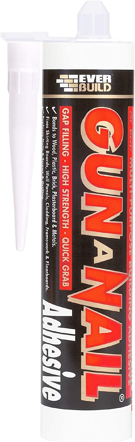 Everbuild Standard Gun A Nail Gap Filling High Strength Quick Grab C3 White