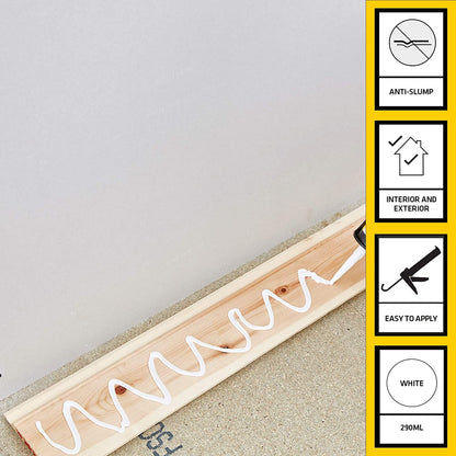 Everbuild Standard Gun A Nail Gap Filling High Strength Quick Grab C3 White