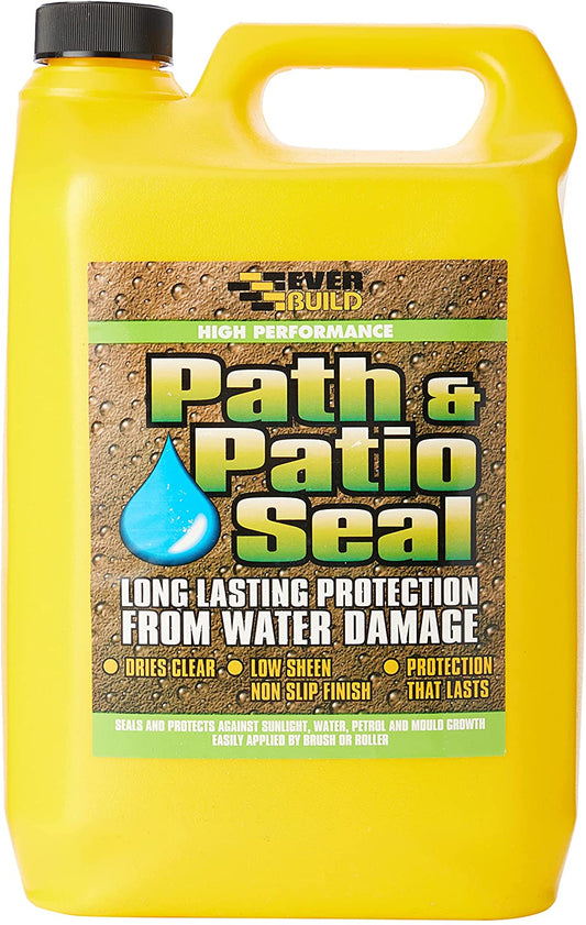 Sika Everbuild Patio & Path Seal Paving Sealer, Clear 5 Litre