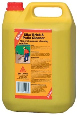 Sika Brick and Patio Cleaner, 5 Litre Acid Based