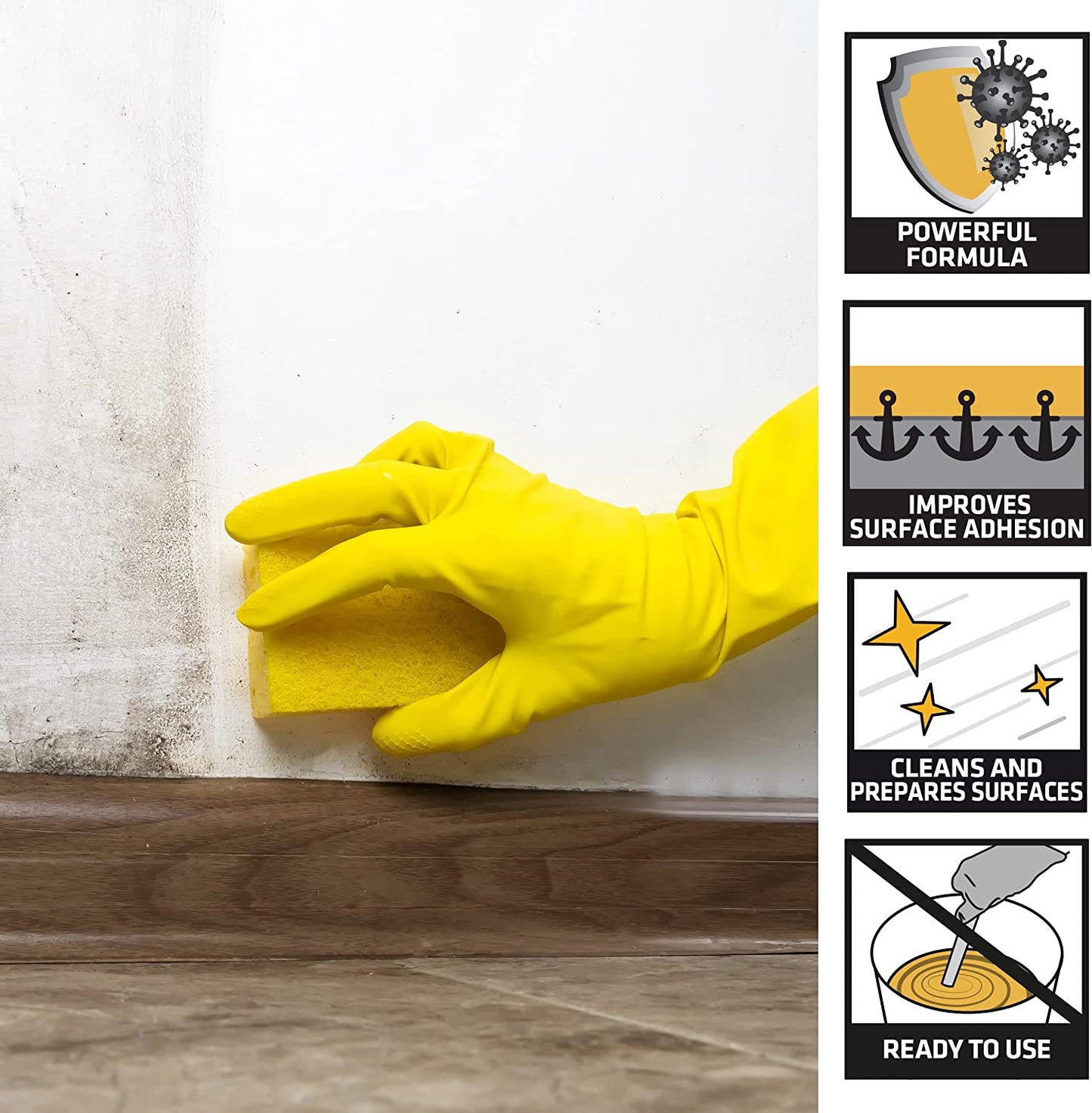 Everbuild Sugar Soap Liquid Concentrate Pre Paint Surface Cleaner - 500ml