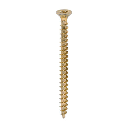 TIMCO Solo Woodscrew PZ2 CSK ZYP 4.5 x 60 Gold Pack 200